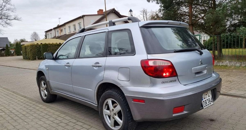 Mitsubishi Outlander cena 9500 przebieg: 277000, rok produkcji 2006 z Łaszczów małe 352